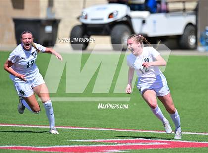 Thumbnail 3 in Cedar Park vs. Wakeland (UIL 5A Soccer Division II Final) photogallery.