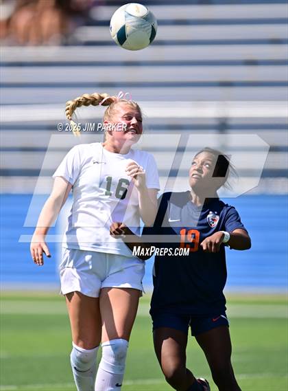 Thumbnail 2 in Cedar Park vs. Wakeland (UIL 5A Soccer Division II Final) photogallery.