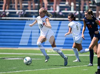 Thumbnail 3 in Cedar Park vs. Wakeland (UIL 5A Soccer Division II Final) photogallery.