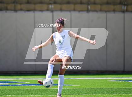 Thumbnail 3 in Cedar Park vs. Wakeland (UIL 5A Soccer Division II Final) photogallery.