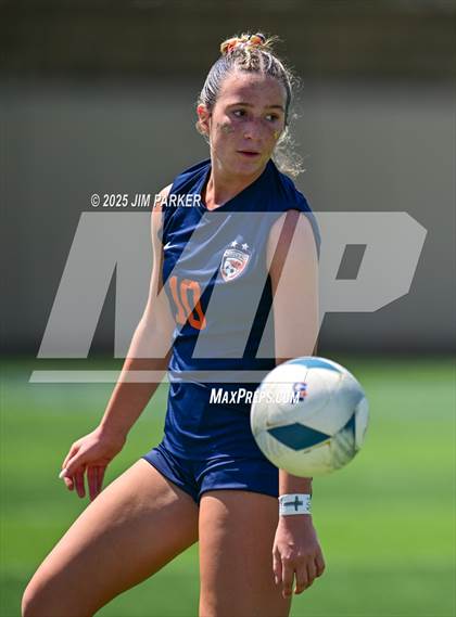 Thumbnail 1 in Cedar Park vs. Wakeland (UIL 5A Soccer Division II Final) photogallery.