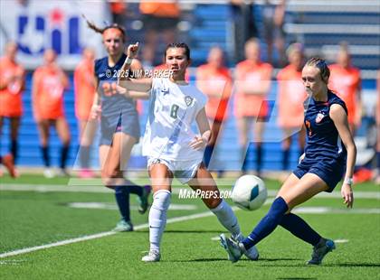 Thumbnail 2 in Cedar Park vs. Wakeland (UIL 5A Soccer Division II Final) photogallery.