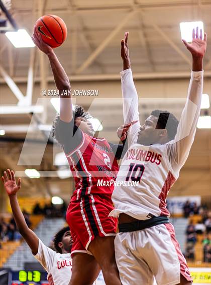 Thumbnail 3 in Harvard-Westlake vs. Columbus (Les Schwab Invitational) photogallery.