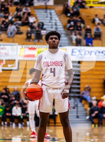 Thumbnail 3 in Harvard-Westlake vs. Columbus (Les Schwab Invitational) photogallery.