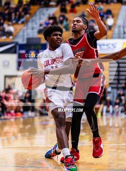 Thumbnail 1 in Harvard-Westlake vs. Columbus (Les Schwab Invitational) photogallery.