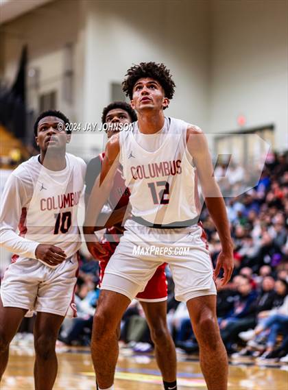 Thumbnail 2 in Harvard-Westlake vs. Columbus (Les Schwab Invitational) photogallery.
