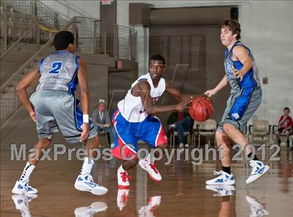 Thumbnail 1 in Plano West vs. Parkview (Whataburger Tournament) photogallery.