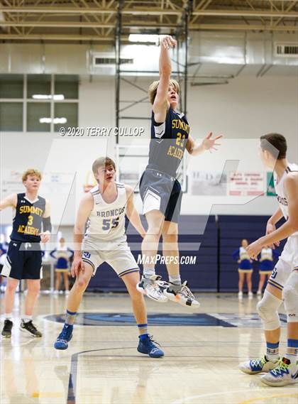 Thumbnail 2 in Summit Academy vs. San Juan (UHSAA 3A 2nd Round Playoff) photogallery.