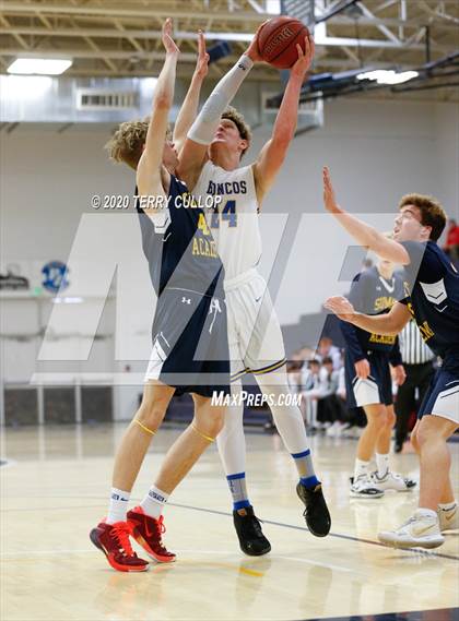 Thumbnail 2 in Summit Academy vs. San Juan (UHSAA 3A 2nd Round Playoff) photogallery.
