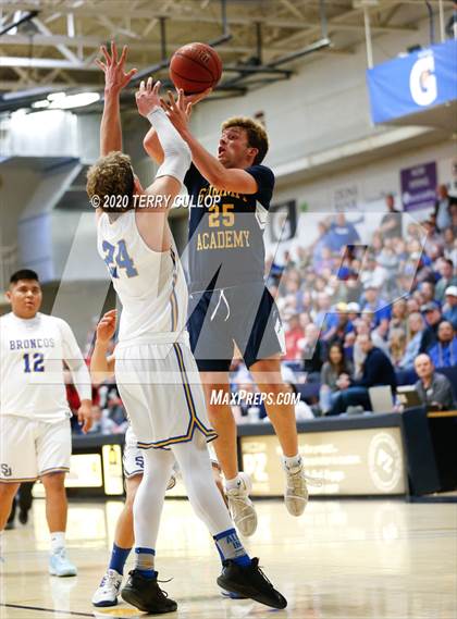 Thumbnail 3 in Summit Academy vs. San Juan (UHSAA 3A 2nd Round Playoff) photogallery.