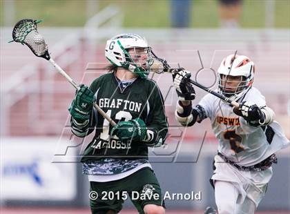 Thumbnail 3 in Grafton Memorial vs Ipswich (MIAA Division 3 Semifinal) photogallery.