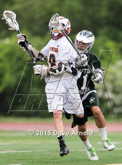 Thumbnail 2 in Grafton Memorial vs Ipswich (MIAA Division 3 Semifinal) photogallery.