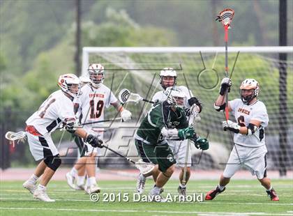 Thumbnail 1 in Grafton Memorial vs Ipswich (MIAA Division 3 Semifinal) photogallery.
