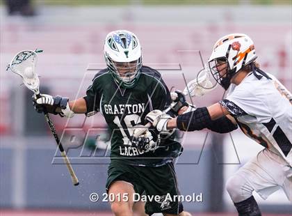 Thumbnail 3 in Grafton Memorial vs Ipswich (MIAA Division 3 Semifinal) photogallery.