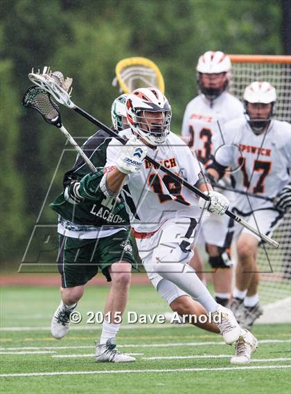 Thumbnail 2 in Grafton Memorial vs Ipswich (MIAA Division 3 Semifinal) photogallery.