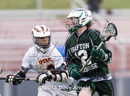 Thumbnail 1 in Grafton Memorial vs Ipswich (MIAA Division 3 Semifinal) photogallery.