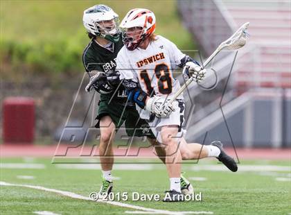 Thumbnail 1 in Grafton Memorial vs Ipswich (MIAA Division 3 Semifinal) photogallery.
