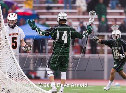 Thumbnail 3 in Grafton Memorial vs Ipswich (MIAA Division 3 Semifinal) photogallery.