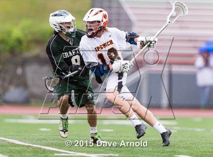 Thumbnail 3 in Grafton Memorial vs Ipswich (MIAA Division 3 Semifinal) photogallery.