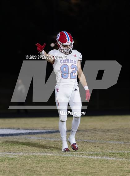 Thumbnail 3 in Charlotte Catholic @ Weddington (NCHSAA 4A Round 3) photogallery.