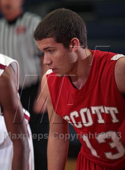 Thumbnail 1 in Morristown-Hamblen West vs  Scott (Seymour Christmas Classic) photogallery.