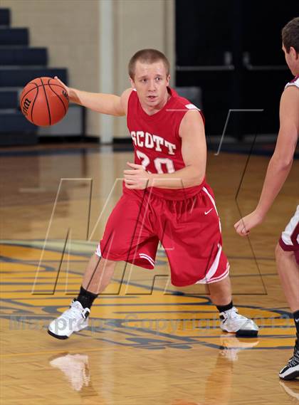 Thumbnail 1 in Morristown-Hamblen West vs  Scott (Seymour Christmas Classic) photogallery.
