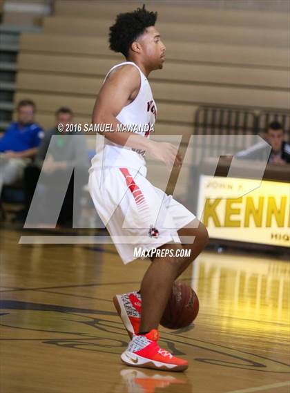 Thumbnail 3 in Village Christian vs Milken (SFV Invitational  tournament) photogallery.