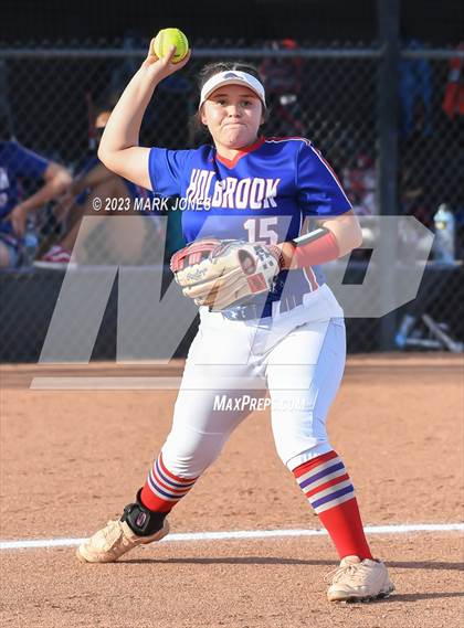 Thumbnail 1 in Holbrook @ Northwest Christian (AIA 3A Round 1 Playoff) photogallery.
