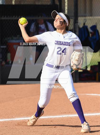 Thumbnail 3 in Holbrook @ Northwest Christian (AIA 3A Round 1 Playoff) photogallery.