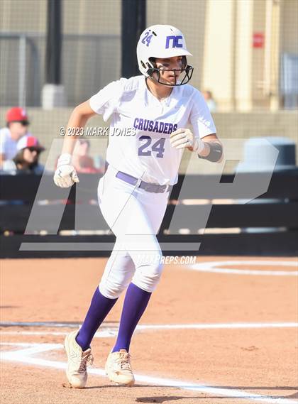 Thumbnail 1 in Holbrook @ Northwest Christian (AIA 3A Round 1 Playoff) photogallery.