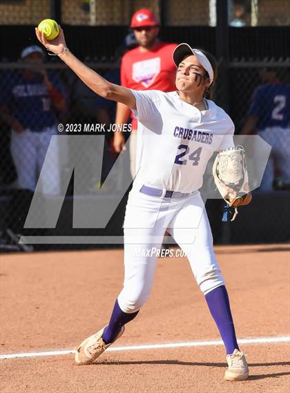 Thumbnail 1 in Holbrook @ Northwest Christian (AIA 3A Round 1 Playoff) photogallery.