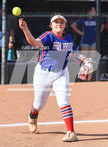 Thumbnail 1 in Holbrook @ Northwest Christian (AIA 3A Round 1 Playoff) photogallery.