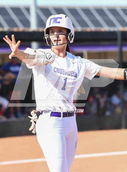Thumbnail 2 in Holbrook @ Northwest Christian (AIA 3A Round 1 Playoff) photogallery.