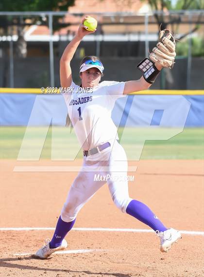 Thumbnail 2 in Holbrook @ Northwest Christian (AIA 3A Round 1 Playoff) photogallery.