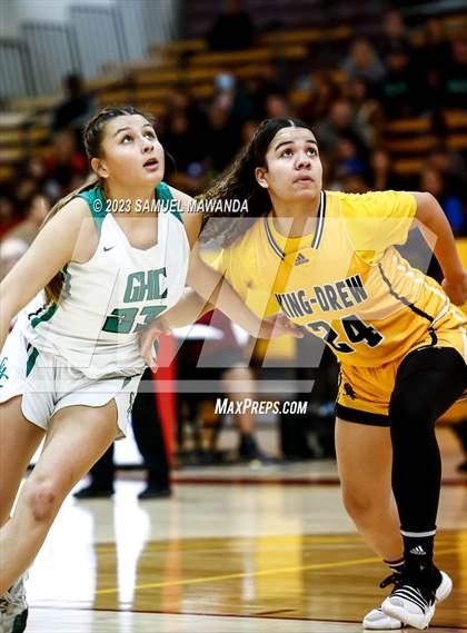 Thumbnail 3 in Granada Hills Charter vs King/Drew (CIF LACS Open Division Semifinal) photogallery.