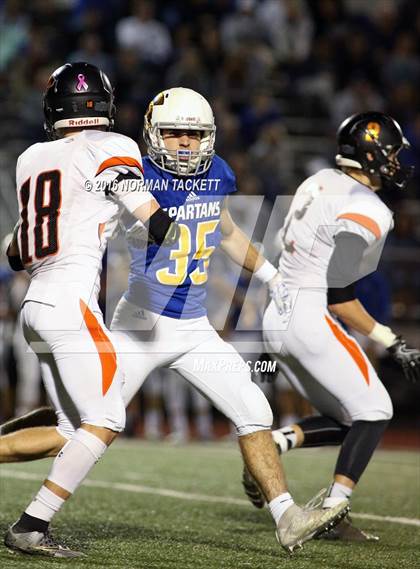 Thumbnail 3 in Clay Center @ Collegiate (KSHSAA 4A D2 Playoff) photogallery.