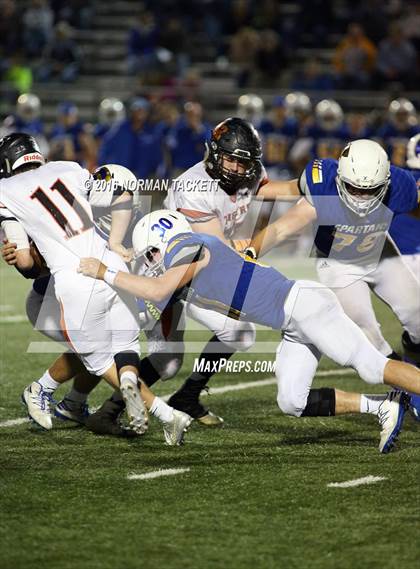 Thumbnail 3 in Clay Center @ Collegiate (KSHSAA 4A D2 Playoff) photogallery.