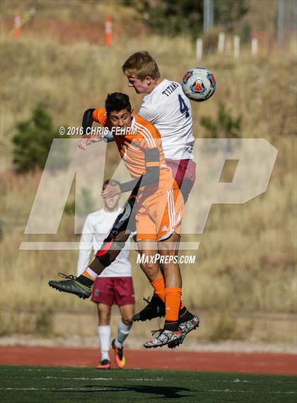Thumbnail 1 in Denver West @ The Classical Academy (CHSAA 4A Quarterfinal) photogallery.