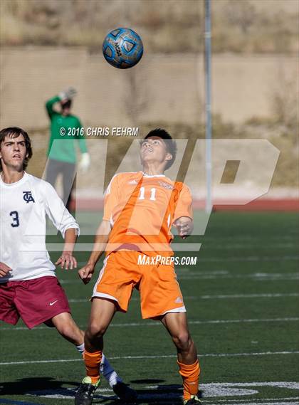 Thumbnail 1 in Denver West @ The Classical Academy (CHSAA 4A Quarterfinal) photogallery.