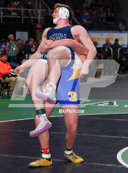 Thumbnail 2 in NYSPHSAA Wrestling Championships Consolation Rounds photogallery.