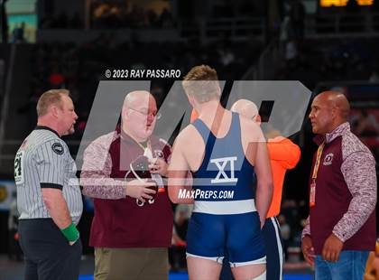 Thumbnail 3 in NYSPHSAA Wrestling Championships Consolation Rounds photogallery.