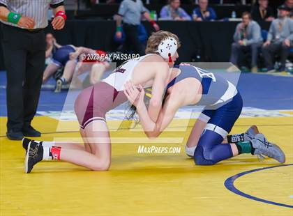 Thumbnail 3 in NYSPHSAA Wrestling Championships Consolation Rounds photogallery.