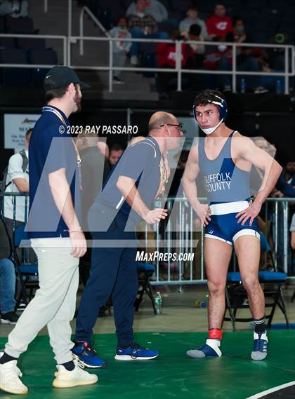 Thumbnail 2 in NYSPHSAA Wrestling Championships Consolation Rounds photogallery.