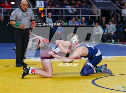 Thumbnail 2 in NYSPHSAA Wrestling Championships Consolation Rounds photogallery.