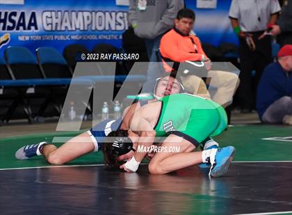 Thumbnail 1 in NYSPHSAA Wrestling Championships Consolation Rounds photogallery.