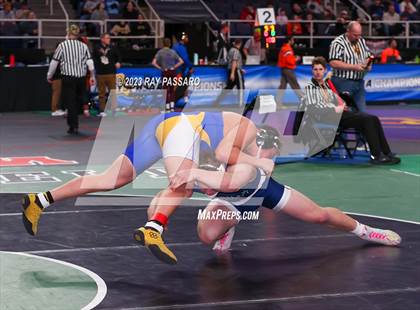Thumbnail 3 in NYSPHSAA Wrestling Championships Consolation Rounds photogallery.