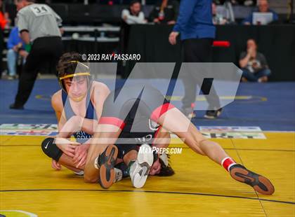 Thumbnail 1 in NYSPHSAA Wrestling Championships Consolation Rounds photogallery.