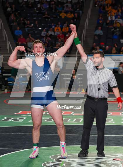 Thumbnail 1 in NYSPHSAA Wrestling Championships Consolation Rounds photogallery.