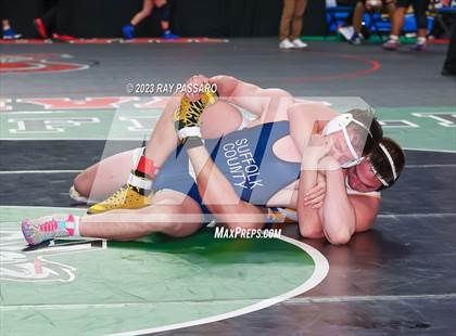 Thumbnail 2 in NYSPHSAA Wrestling Championships Consolation Rounds photogallery.