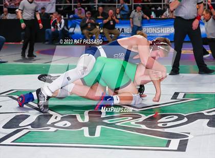 Thumbnail 3 in NYSPHSAA Wrestling Championships Consolation Rounds photogallery.